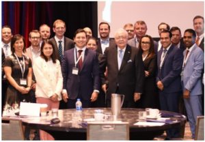 Delegación técnica del Ministerio de Energía y MInas presente en la ronda. fuente externa