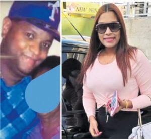 El victimario Orlando Pérez y la víctima Katherine María Santos.