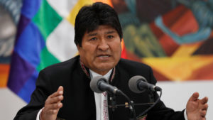 evo morales bolivia