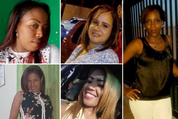 cinco mujeres asesinadas