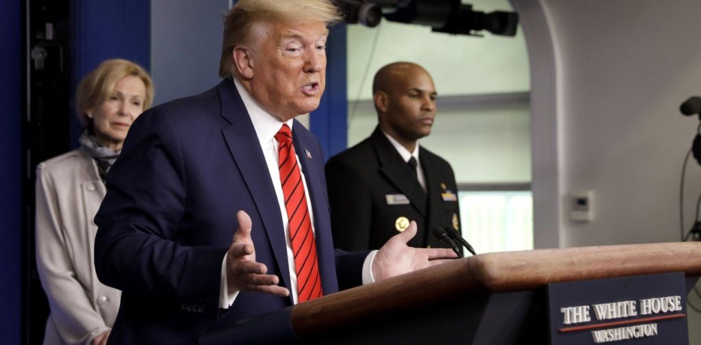 El presidente Donald Trump