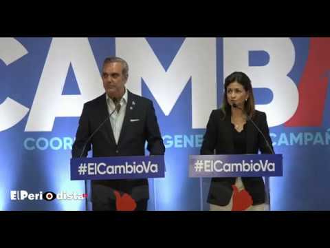 Luis-Abinader-presenta-a-Raquel-Peña-como-compañera-de-boleta