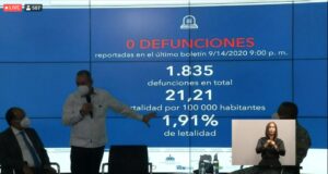 rueda de prensa salud publica