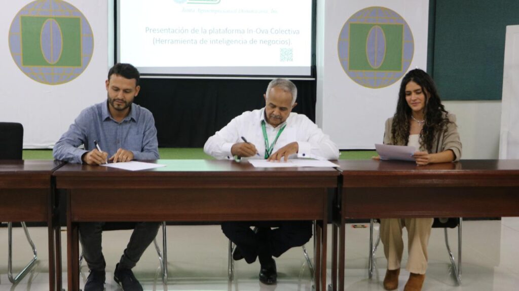La Junta Agroempresrial Dominicana y la empresa In-Ova firman Acuerdo de Colaboración elperiodistard
