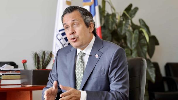 Orlando Jorge Mera, ministro de Medio Ambiente. 1