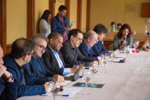 Alcalde Carlos Guzmán desarrolla compleja agenda de trabajo en Bogotá, Colombia