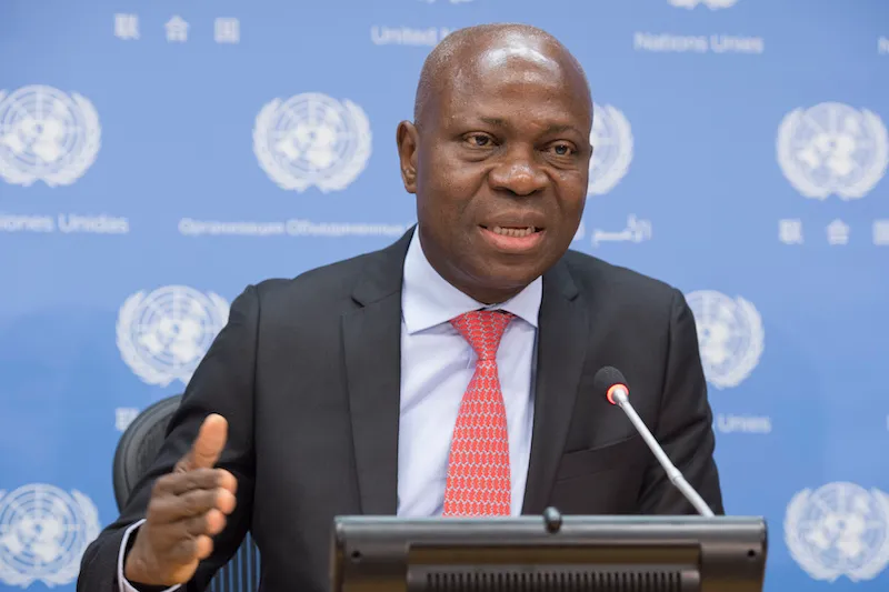 Gilbert F. Houngbo. director general OIT
