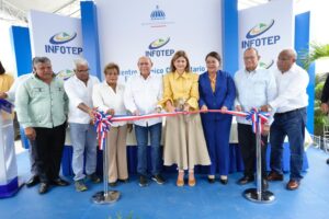 INFOTEP continua expansión; vicepresidenta inaugura Centro Técnico Comunitario en La Victoria