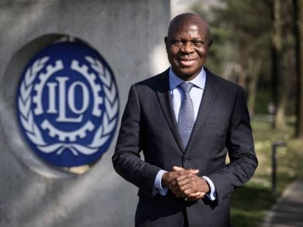 Gilbert F. Houngbo, Secretario general de OIT
