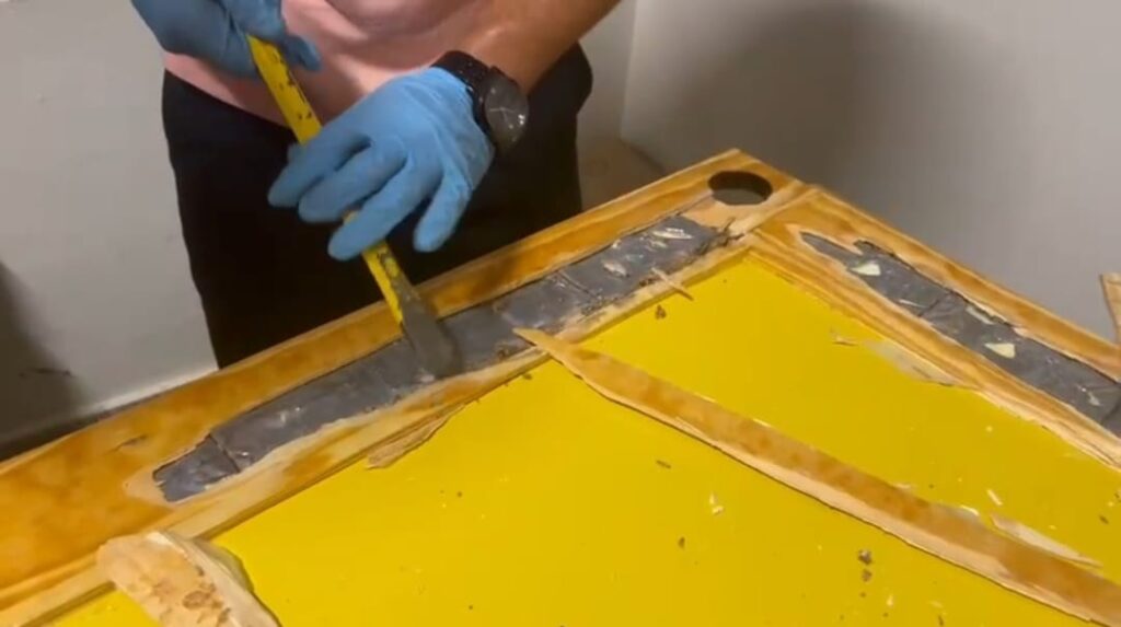 DNCD incatuan cocaina en mesas de dominó; irian a España