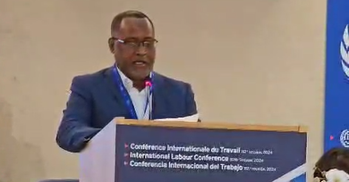 Jacobo Ramos, presidente CNTD y diputado electo por SPM en la 112ª Conferencia Internacional del Trabajo (CIT) de la OIT 2