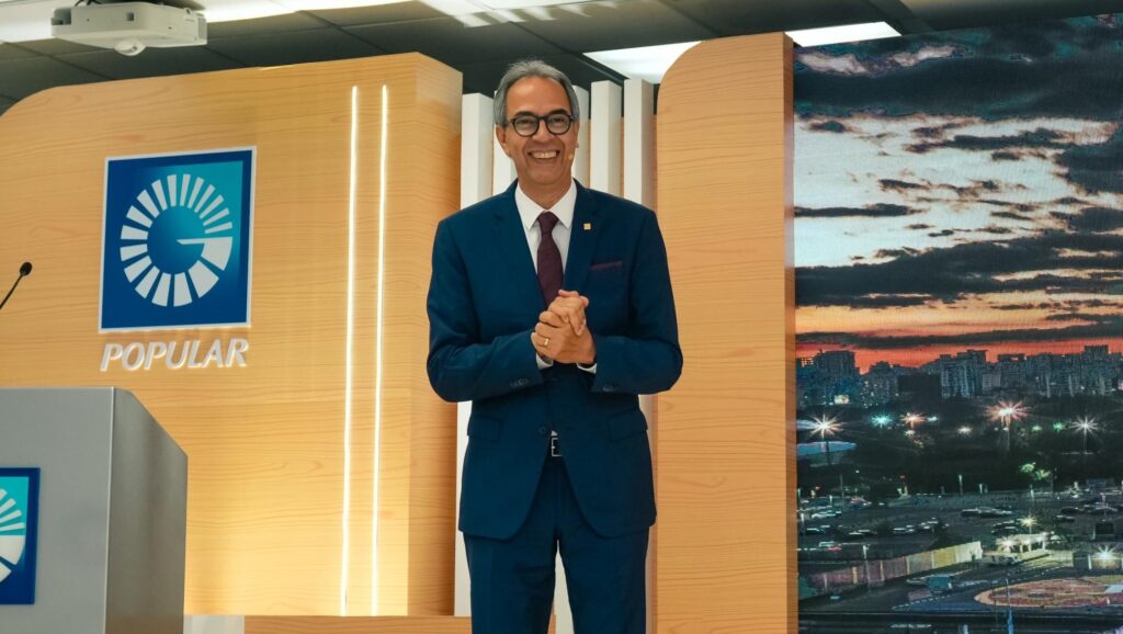 El señor José Mármol, vicepresidente ejecutivo de Comunicaciones Corporativas, Reputación y Banca Responsable de Grupo Popular.