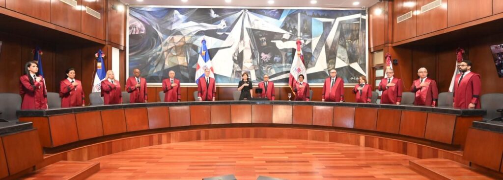 Presidente del TC reitera jueces de esta corte trabajan por justicia accesible, efectiva y oportuna