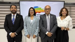 2. Francis Mateo, Jessica Calcagno, Ángelo Viro e Indhira Jiménez