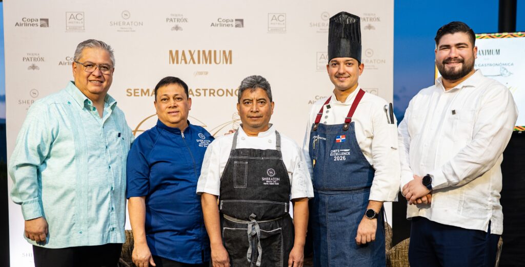 De izquierda a derecha David Nava, Jorge Martínez, Jaime Barbosa, Dorian Herrera y Fernando Álvarez